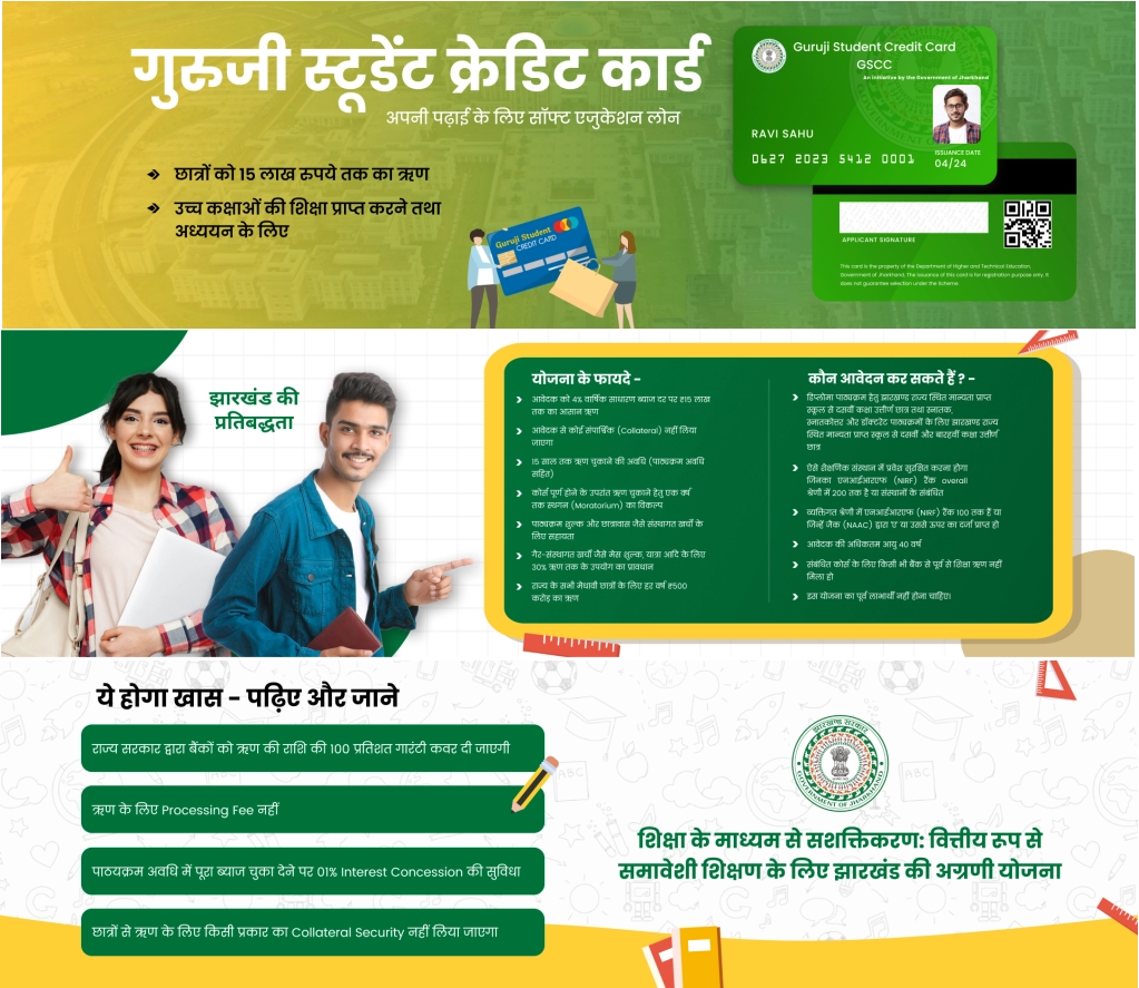 Guruji Student Credit Card